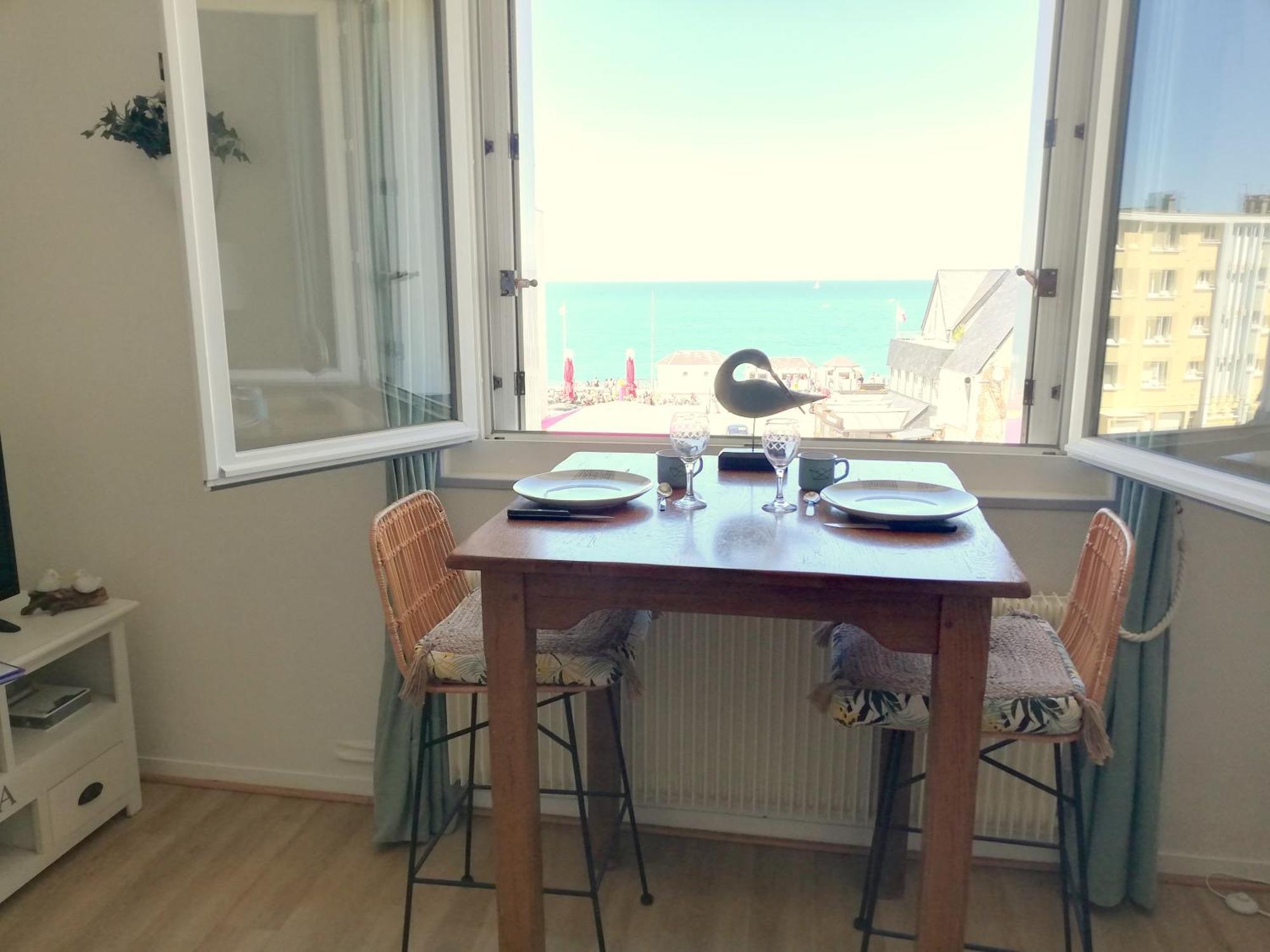 L'Horizon Vue Mer Et Falaises เฟก็องป์ ภายนอก รูปภาพ